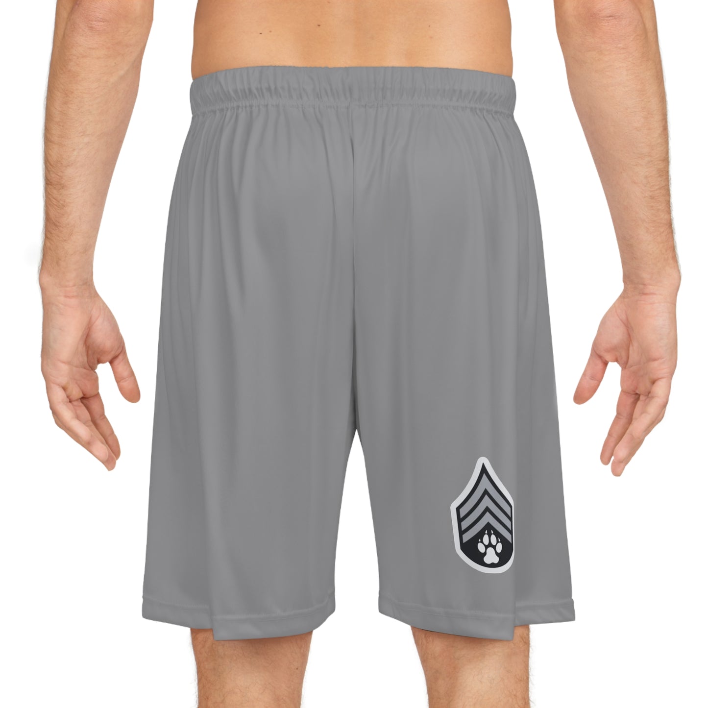 Dog Army Basketball Shorts (AOP)