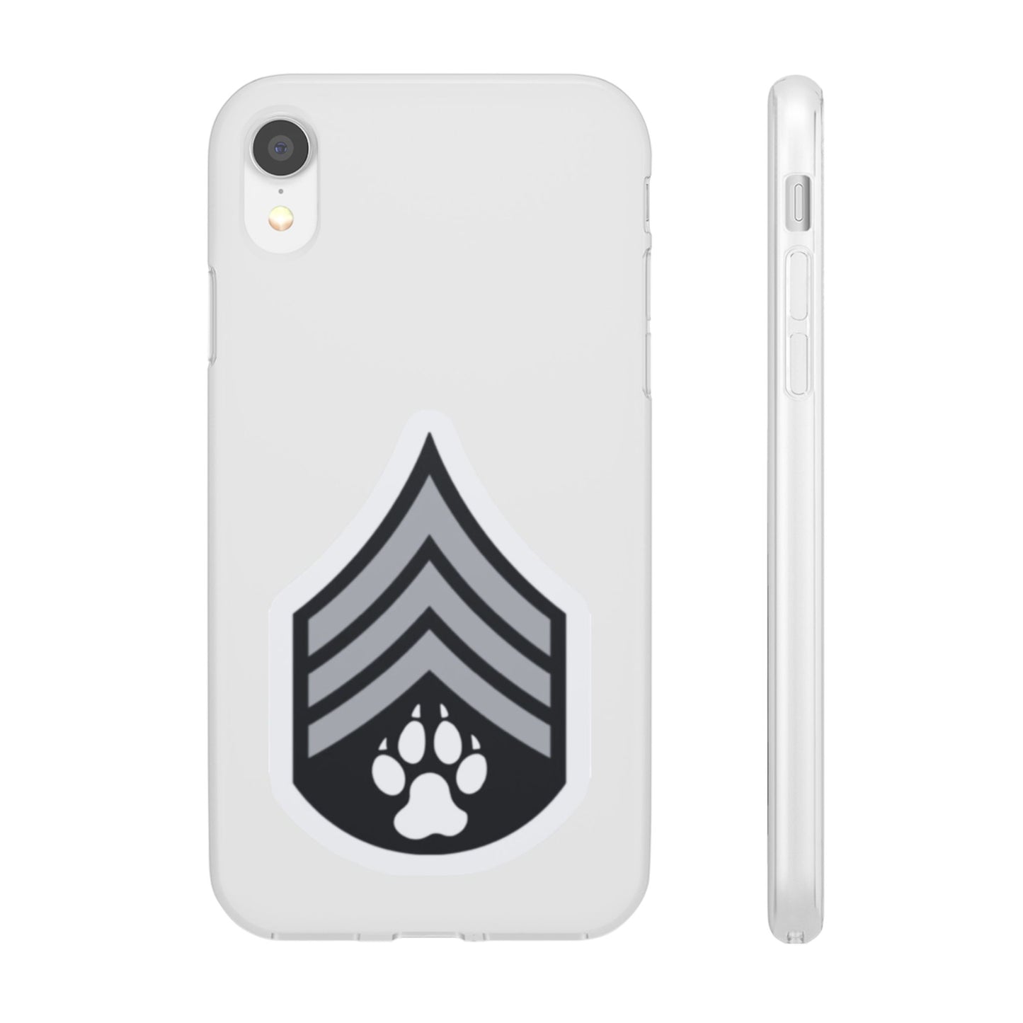 Dog Army Flexi Cases For Iphone and Samsung