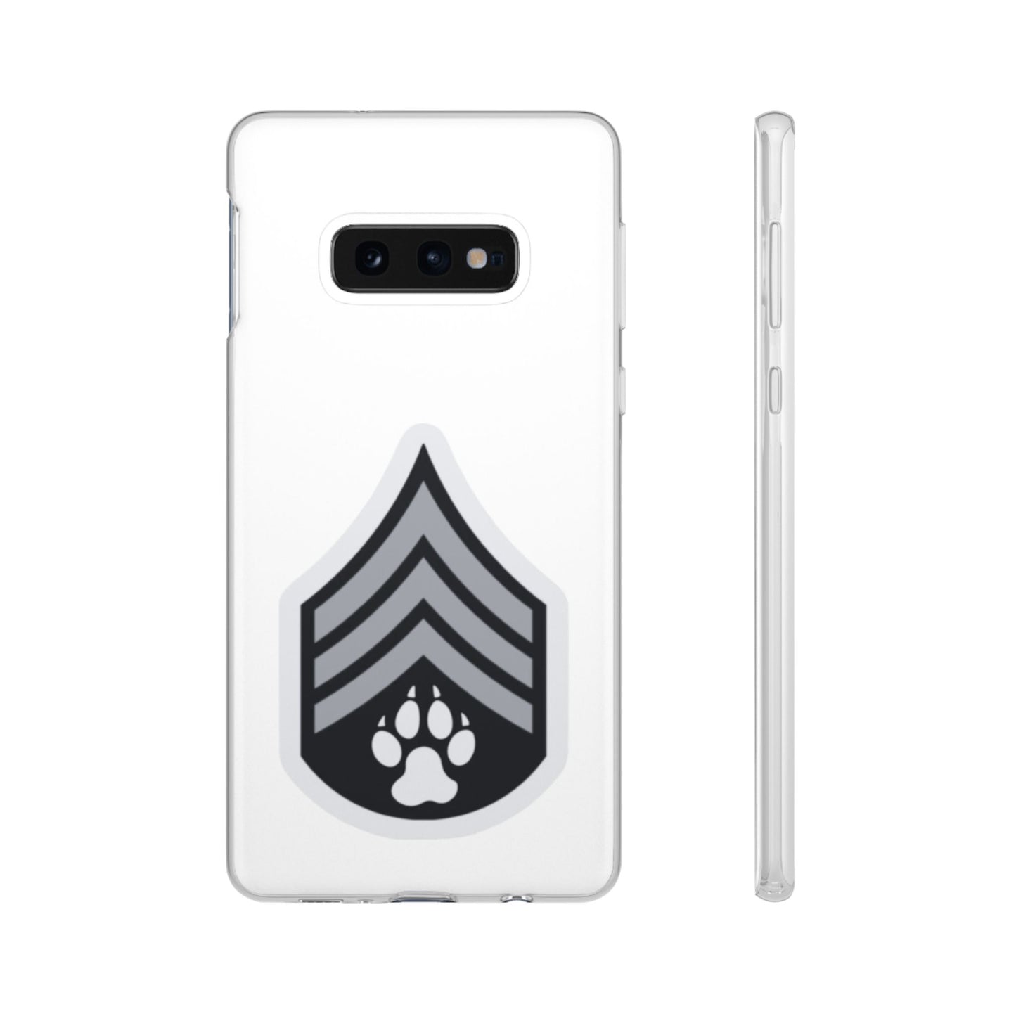 Dog Army Flexi Cases For Iphone and Samsung