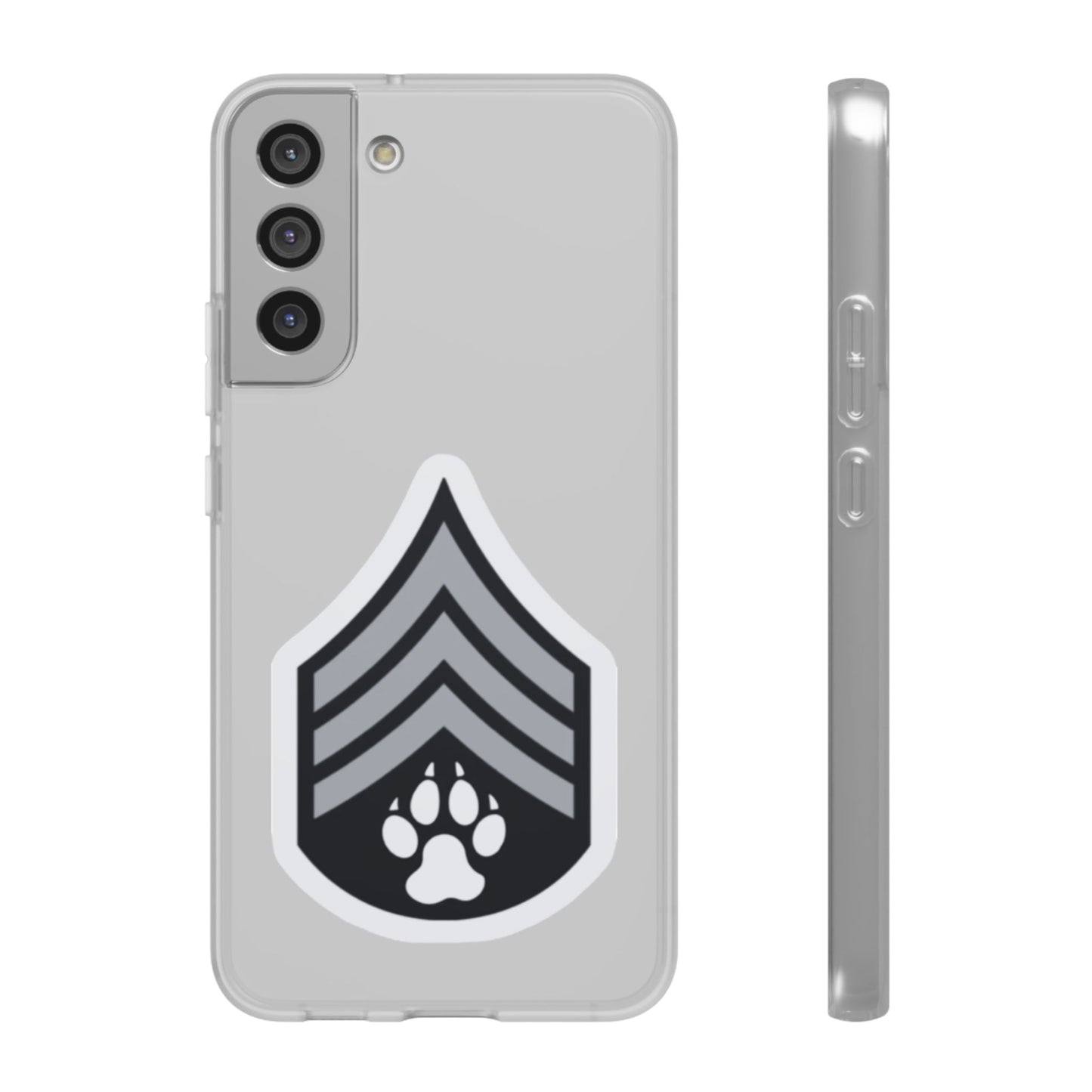 Dog Army Flexi Cases For Iphone and Samsung