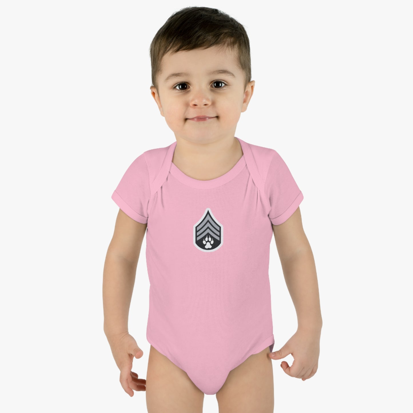 Dog Army Brands -Infant Baby Rib Bodysuit