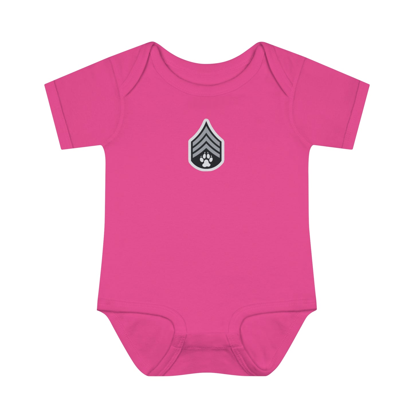 Dog Army Brands -Infant Baby Rib Bodysuit