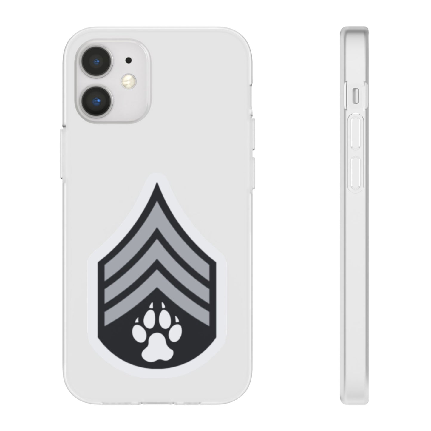 Dog Army Flexi Cases For Iphone and Samsung