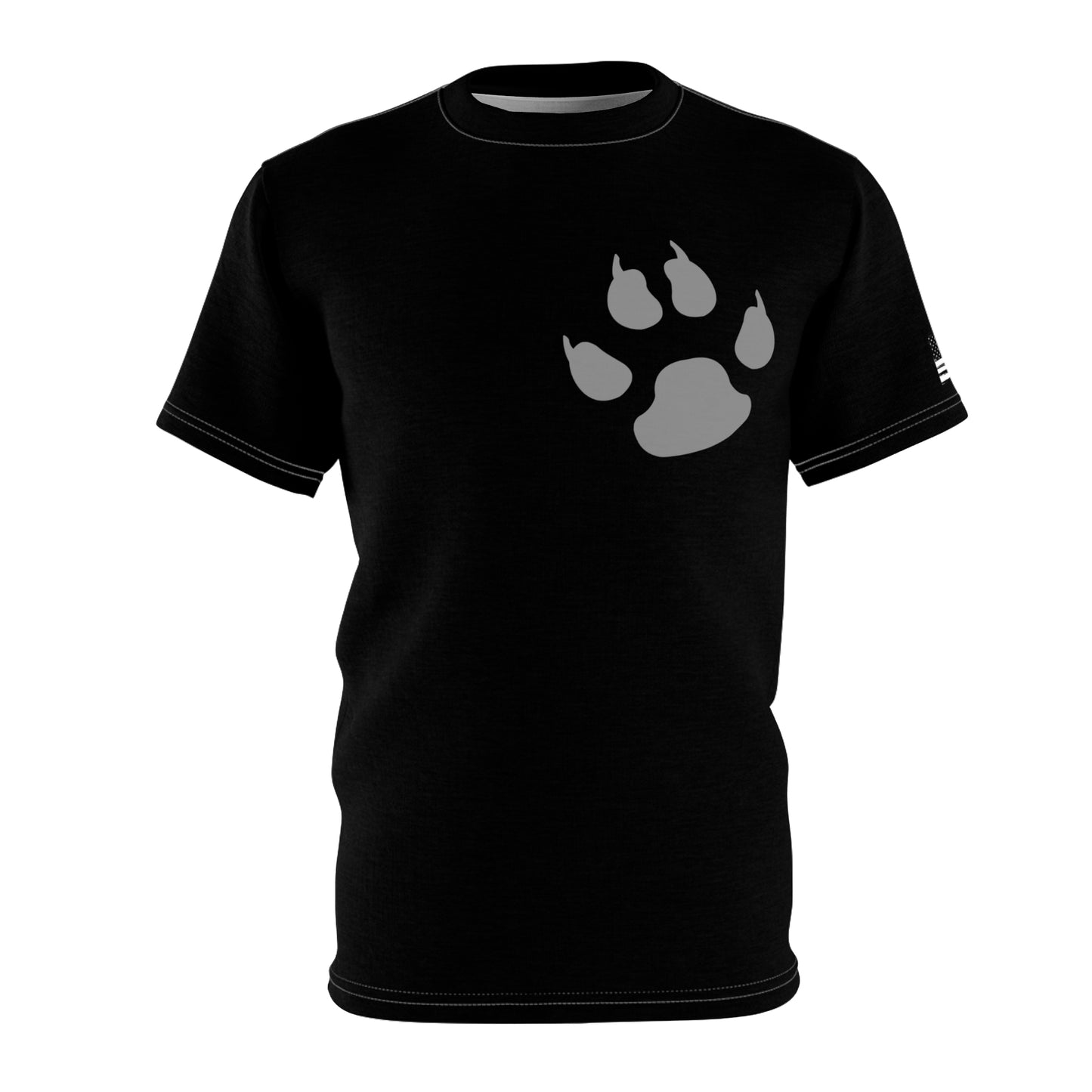 Dog Army Paw Unisex Cut & Sew Tee (AOP)