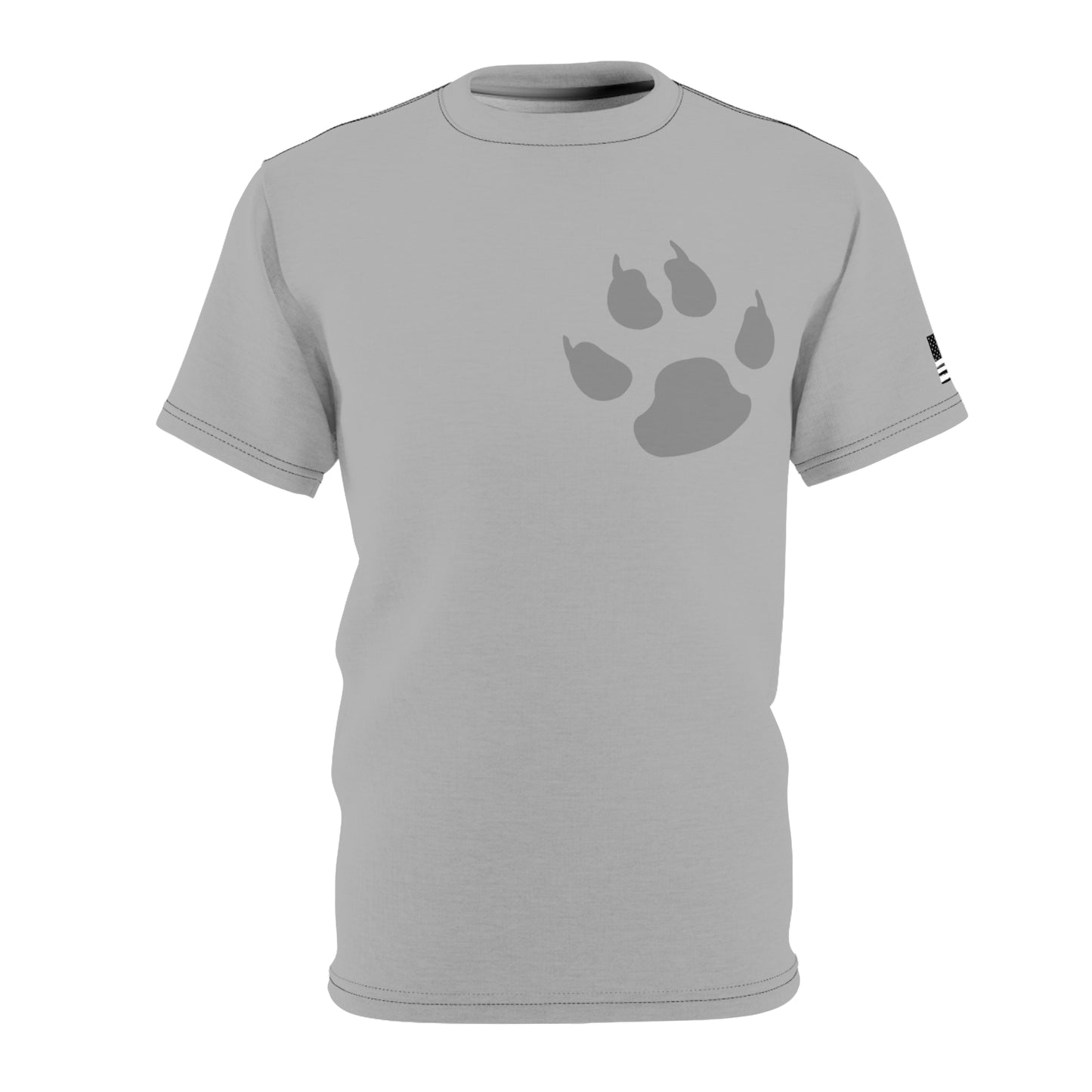 Dog Army Paw Unisex Cut & Sew Tee (AOP)