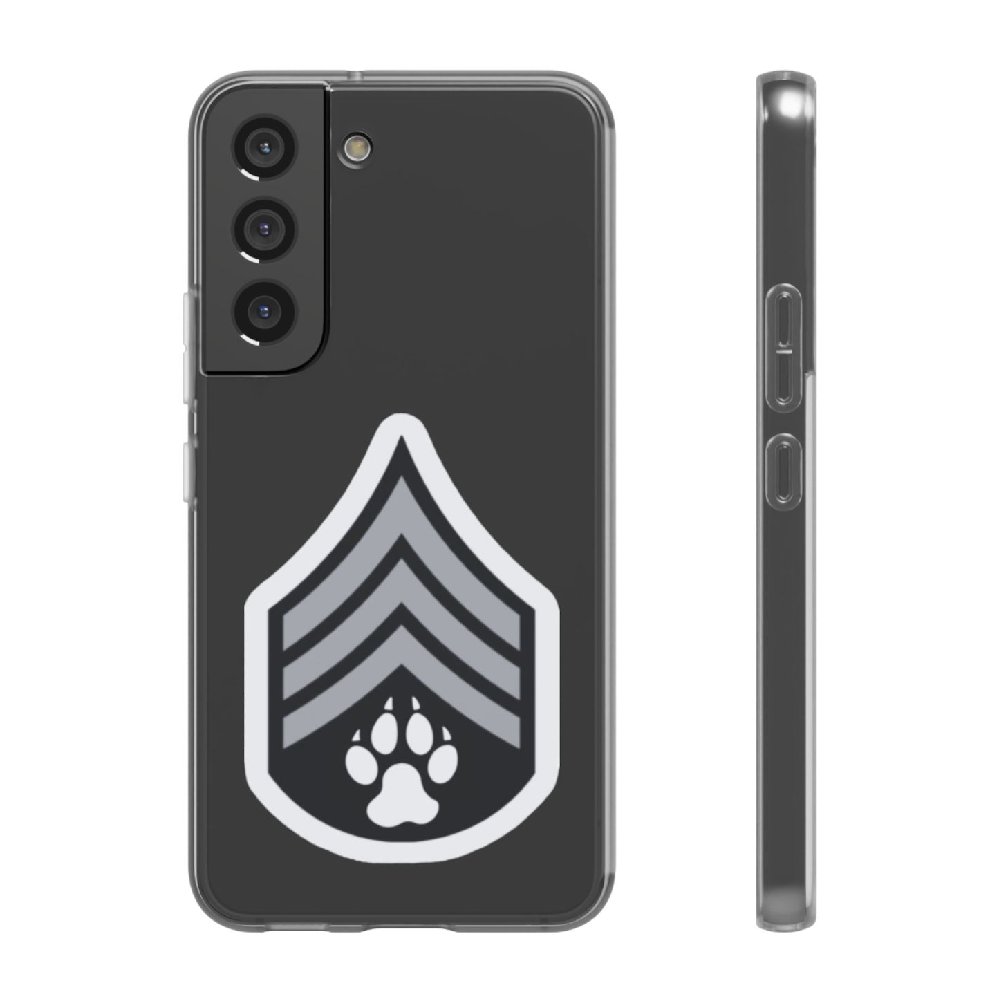 Dog Army Flexi Cases For Iphone and Samsung