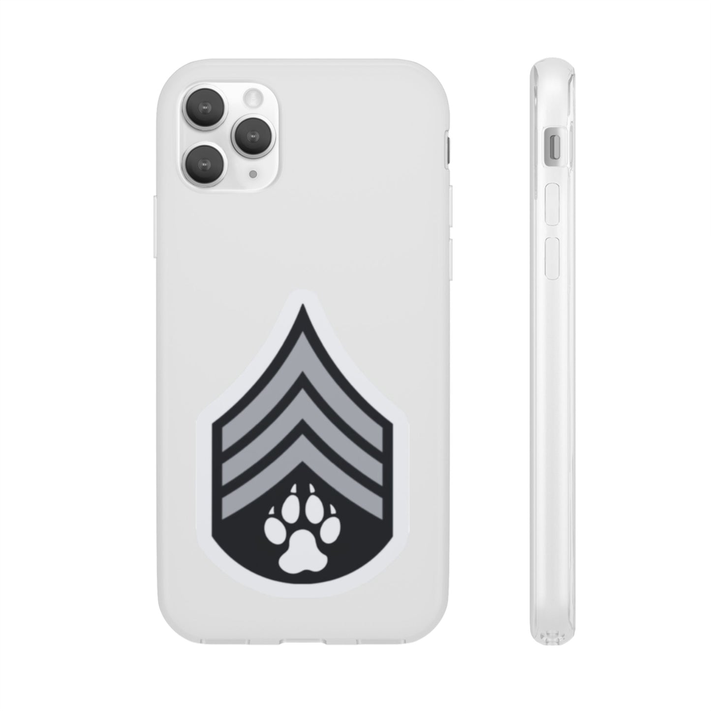 Dog Army Flexi Cases For Iphone and Samsung