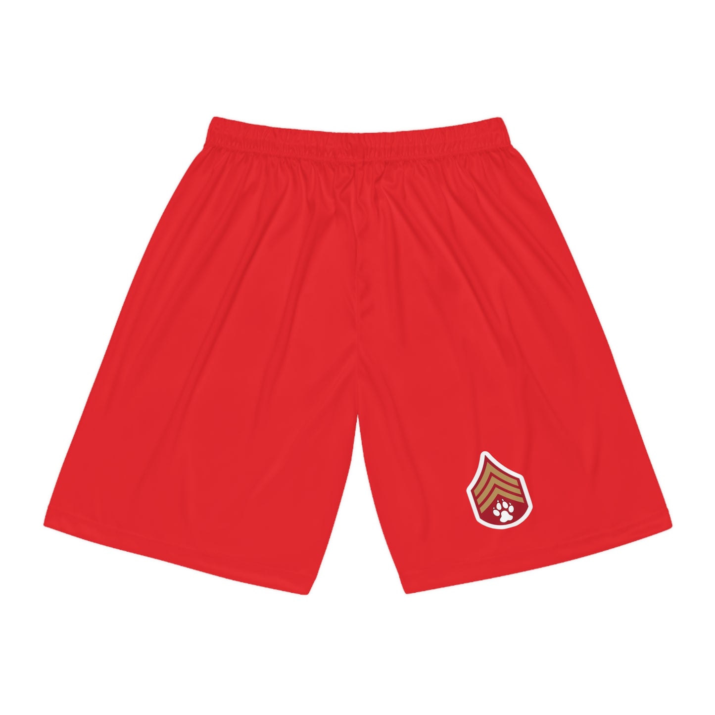 Dog Army Basketball Shorts (AOP)