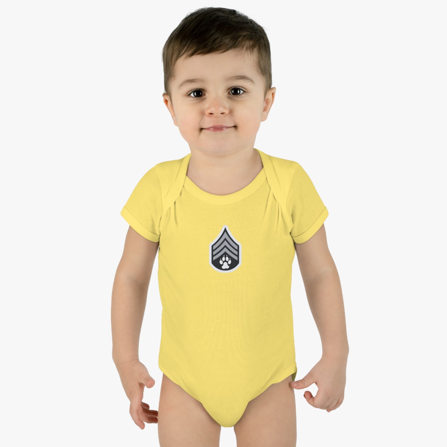 Dog Army Brands -Infant Baby Rib Bodysuit