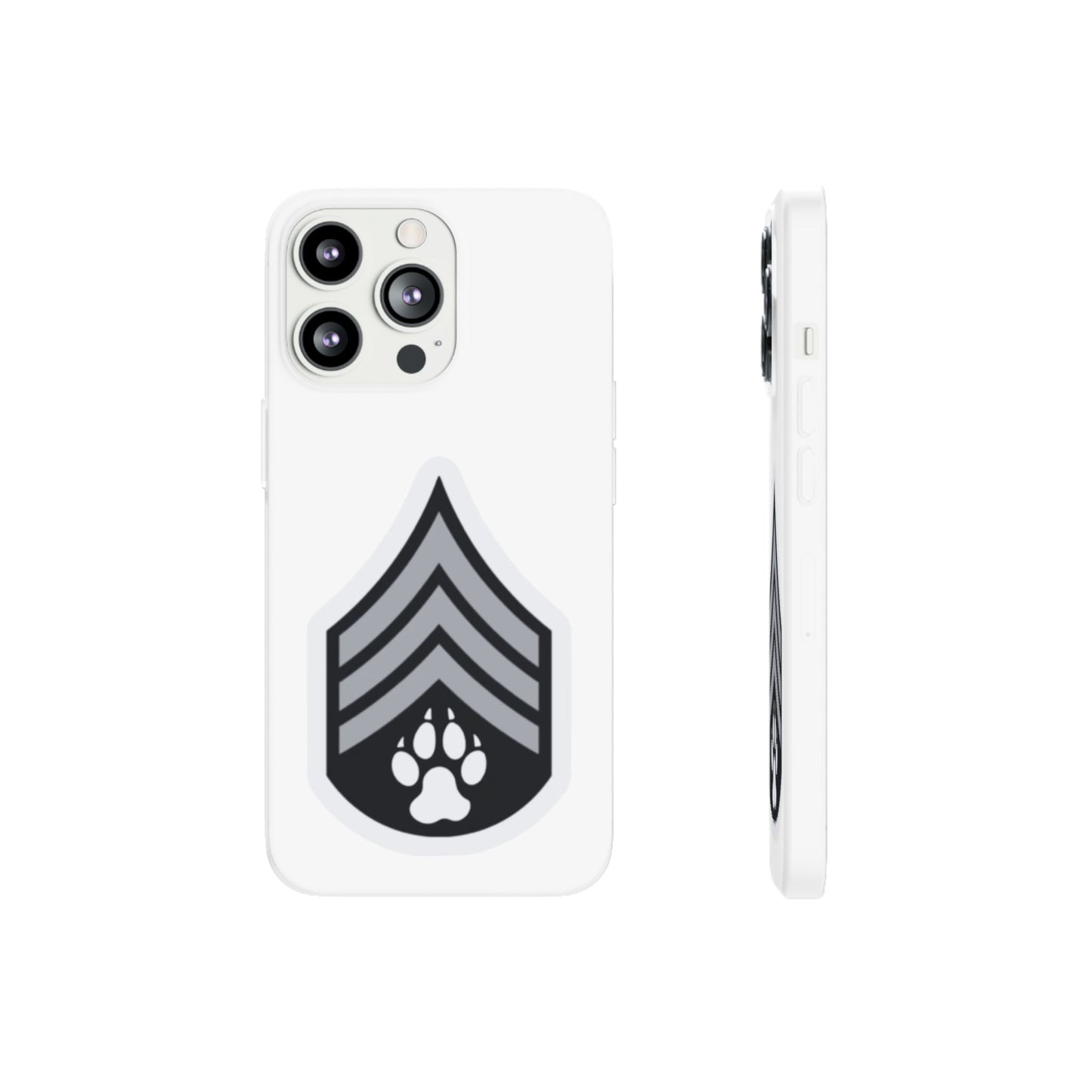 Dog Army Flexi Cases For Iphone and Samsung