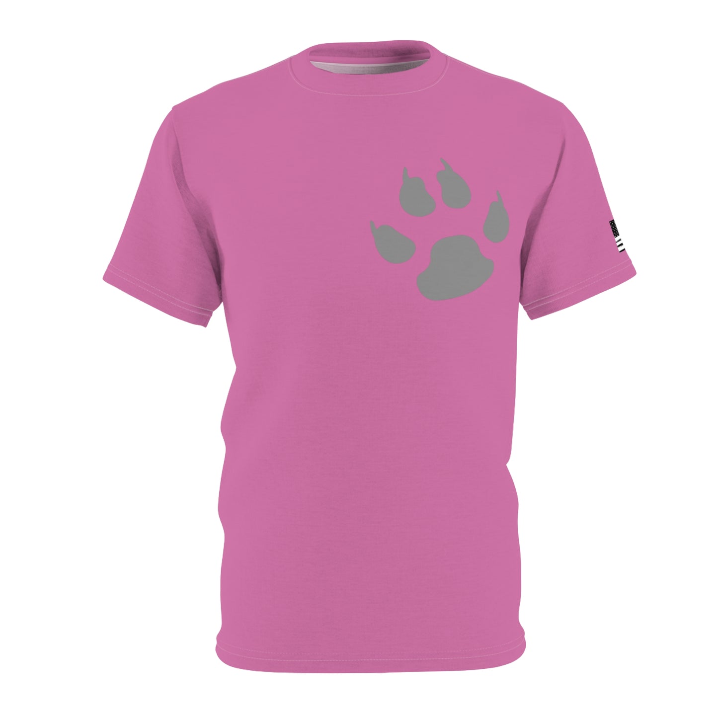 Dog Army Paw Unisex Cut & Sew Tee (AOP)