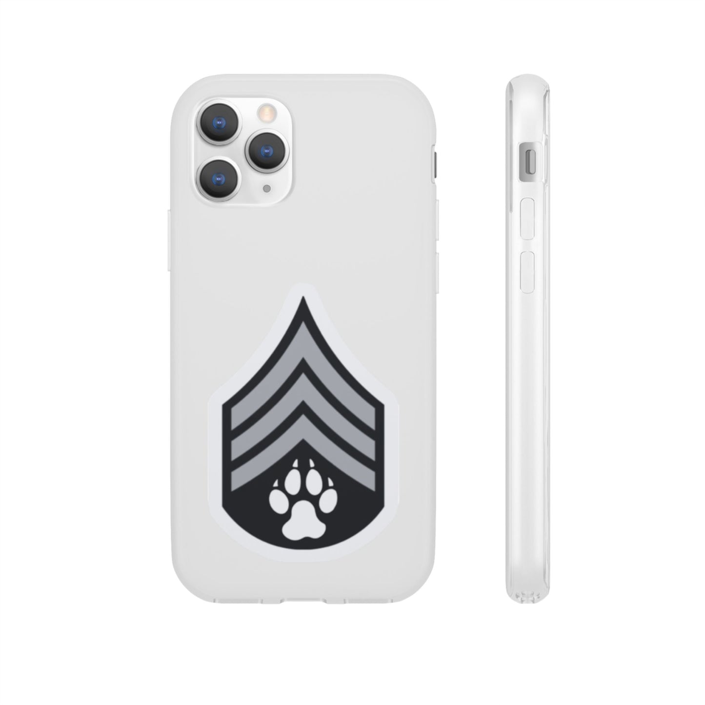 Dog Army Flexi Cases For Iphone and Samsung