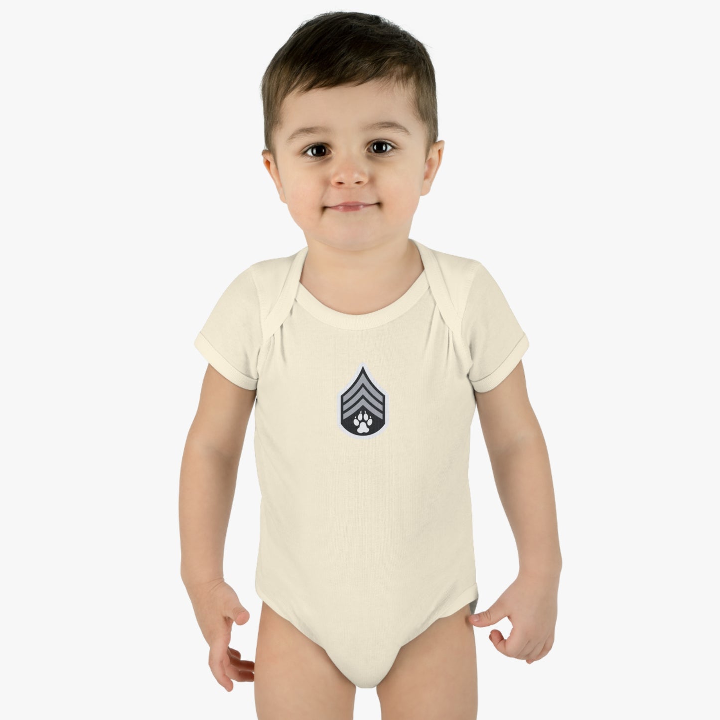 Dog Army Brands -Infant Baby Rib Bodysuit