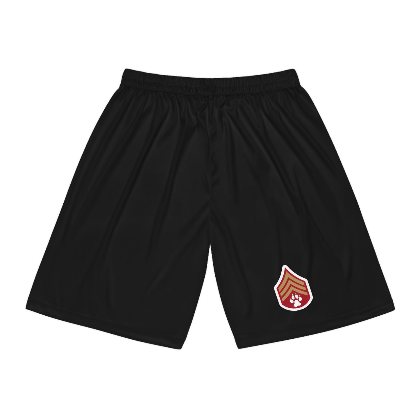 Dog Army Basketball Shorts (AOP)