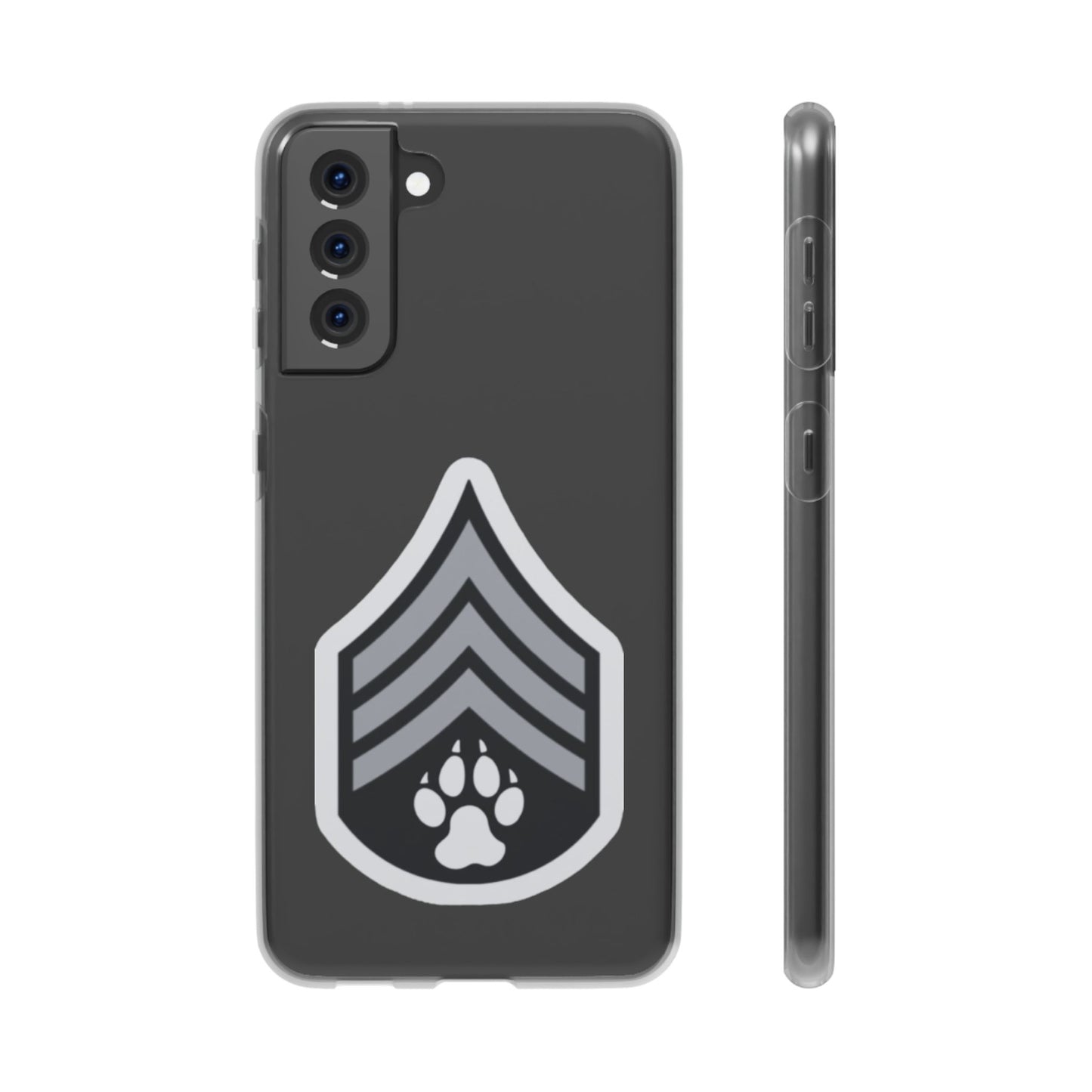 Dog Army Flexi Cases For Iphone and Samsung