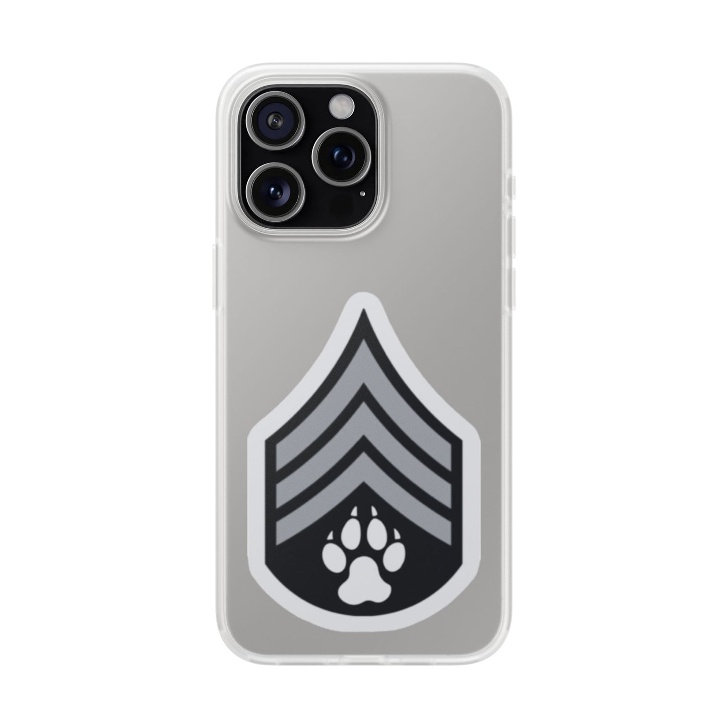 Dog Army Flexi Cases For Iphone and Samsung