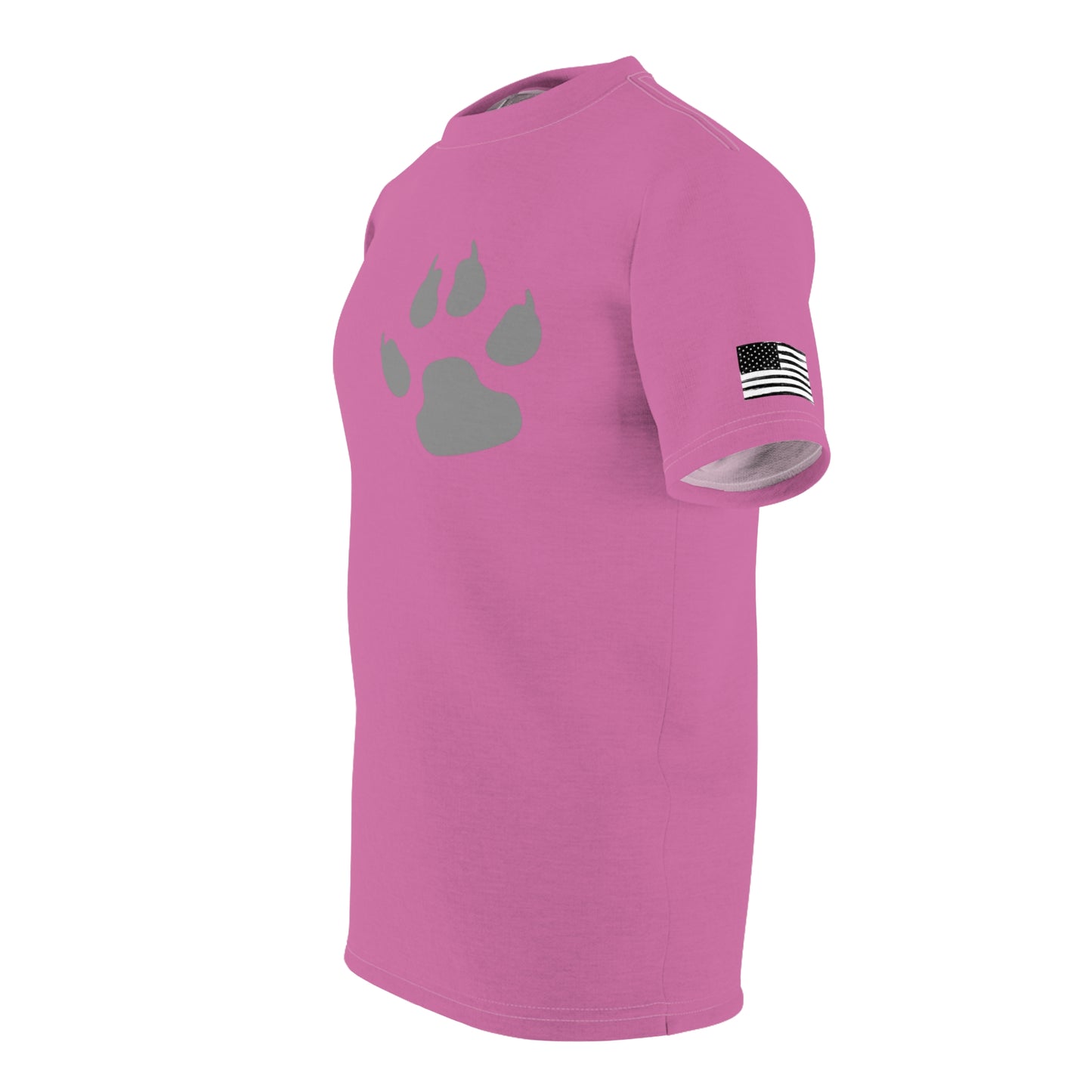 Dog Army Paw Unisex Cut & Sew Tee (AOP)