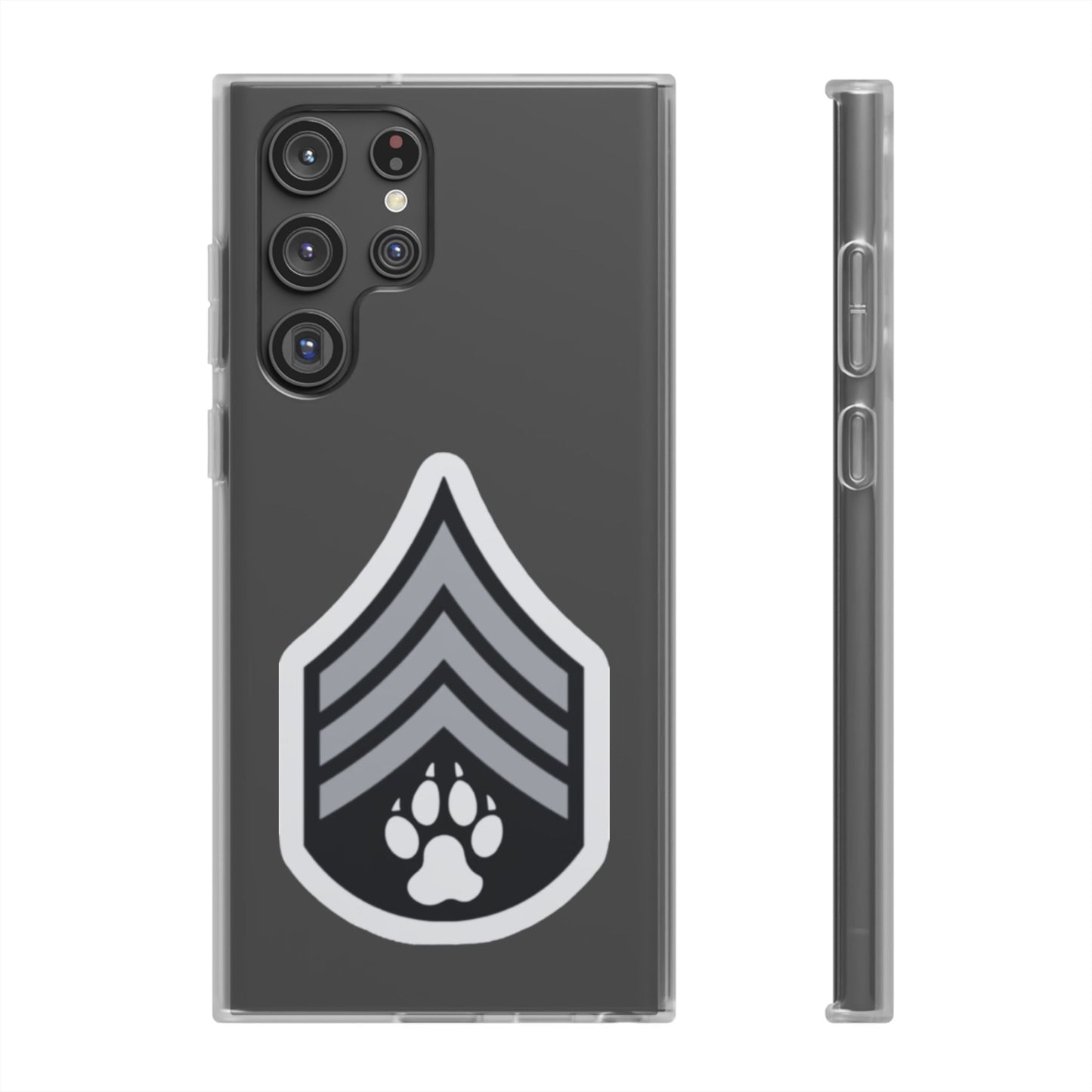 Dog Army Flexi Cases For Iphone and Samsung