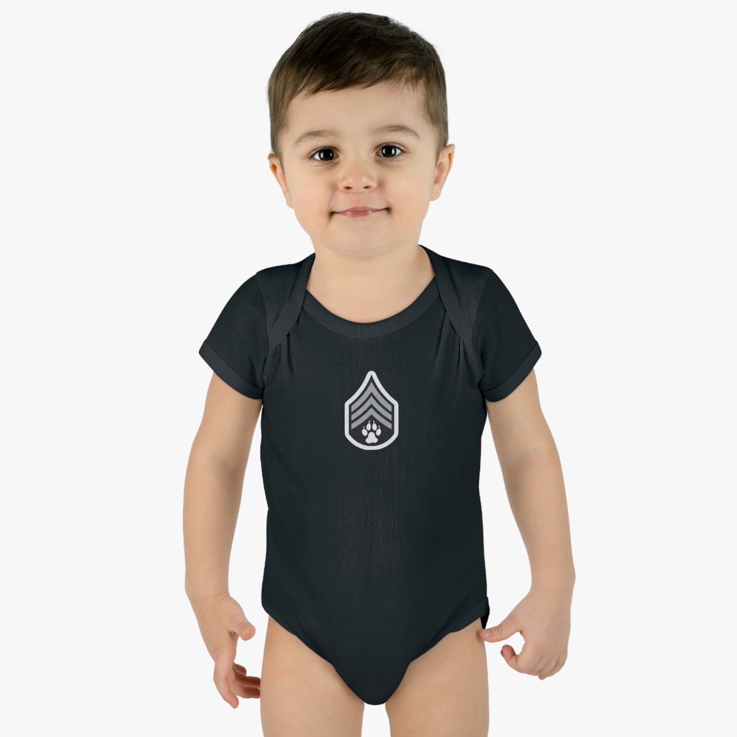 Dog Army Brands -Infant Baby Rib Bodysuit