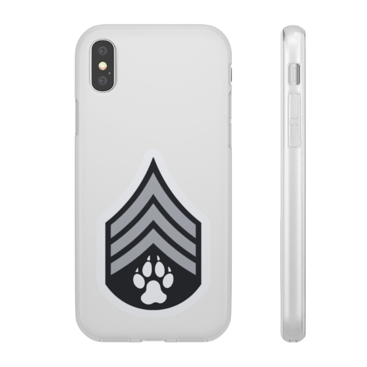 Dog Army Flexi Cases For Iphone and Samsung