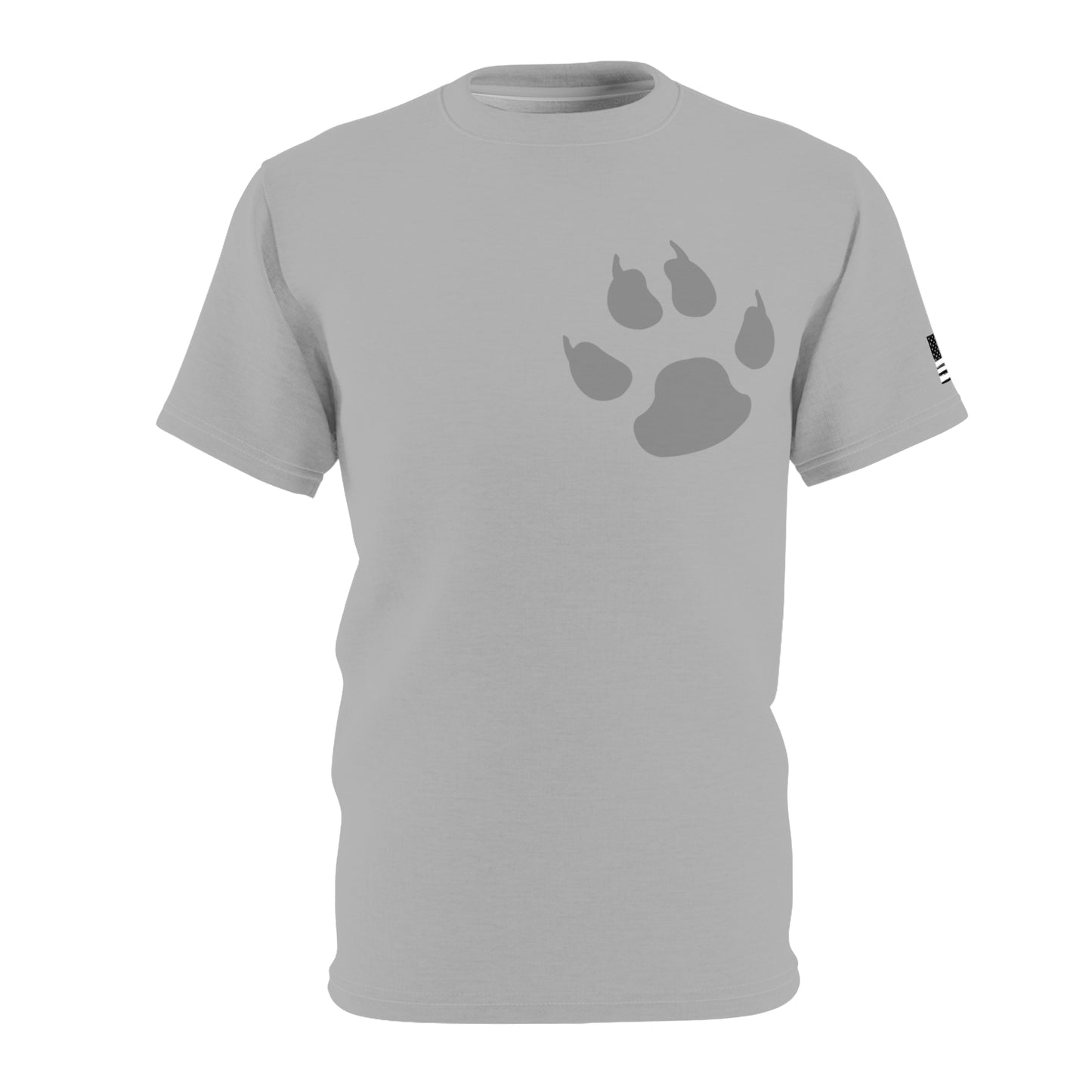 Dog Army Paw Unisex Cut & Sew Tee (AOP)