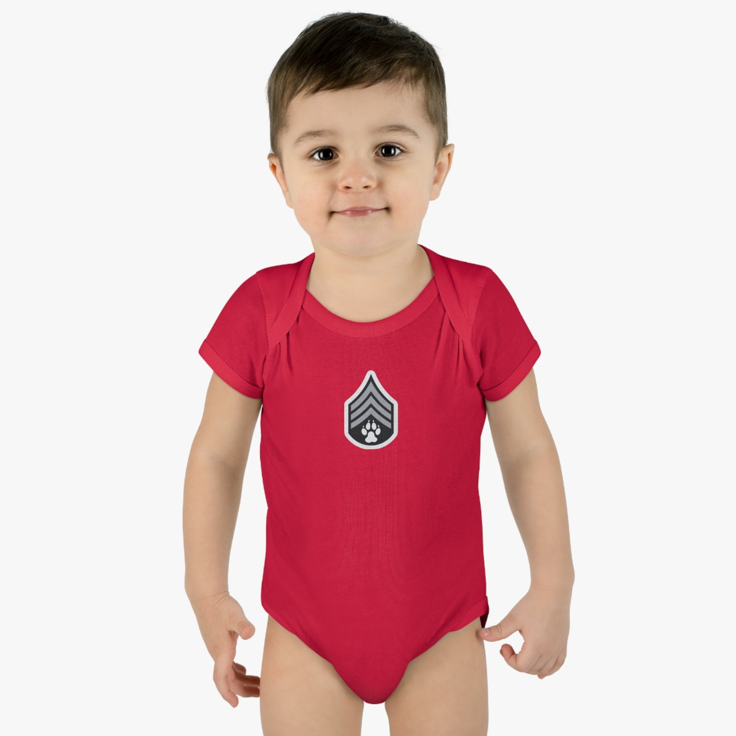 Dog Army Brands -Infant Baby Rib Bodysuit