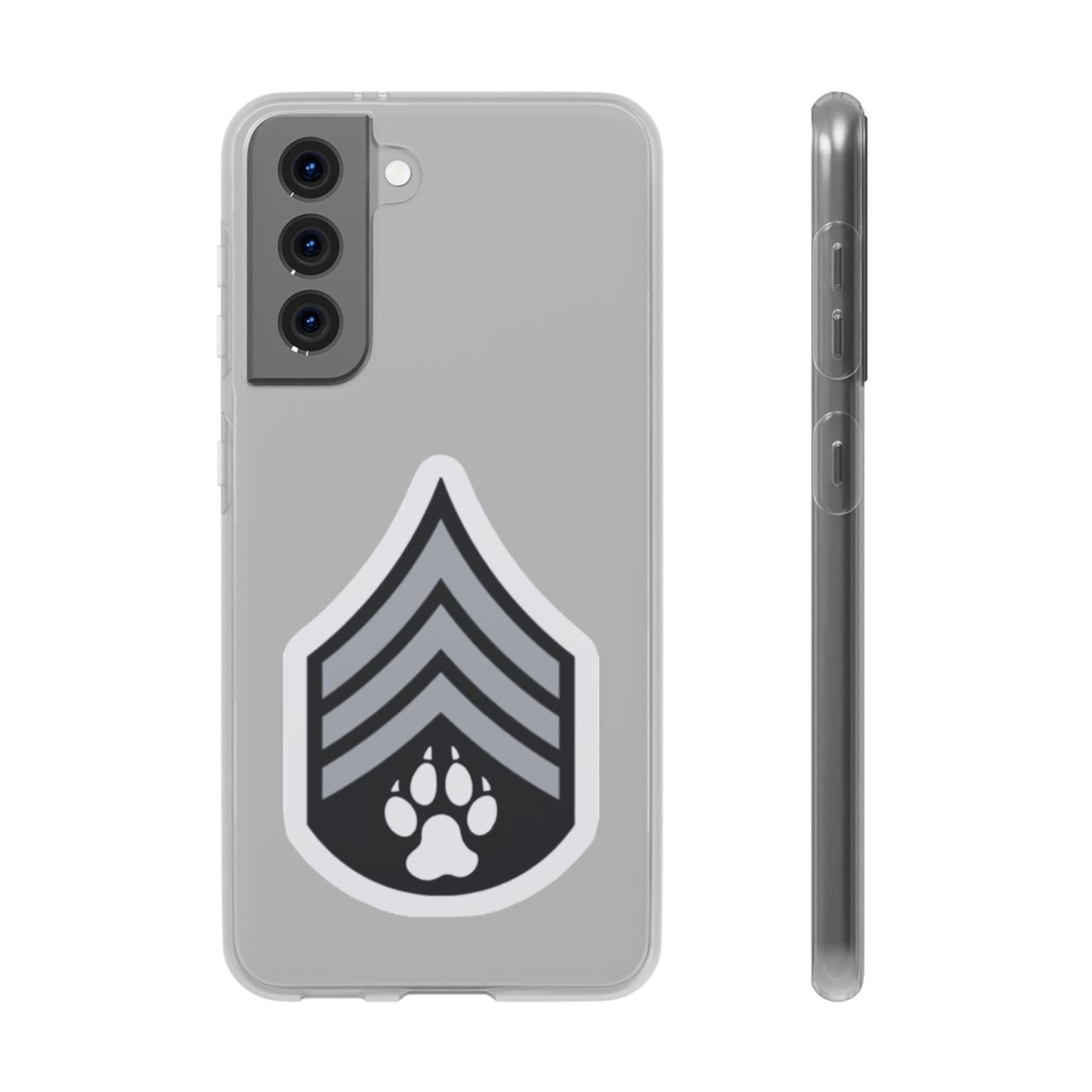 Dog Army Flexi Cases For Iphone and Samsung