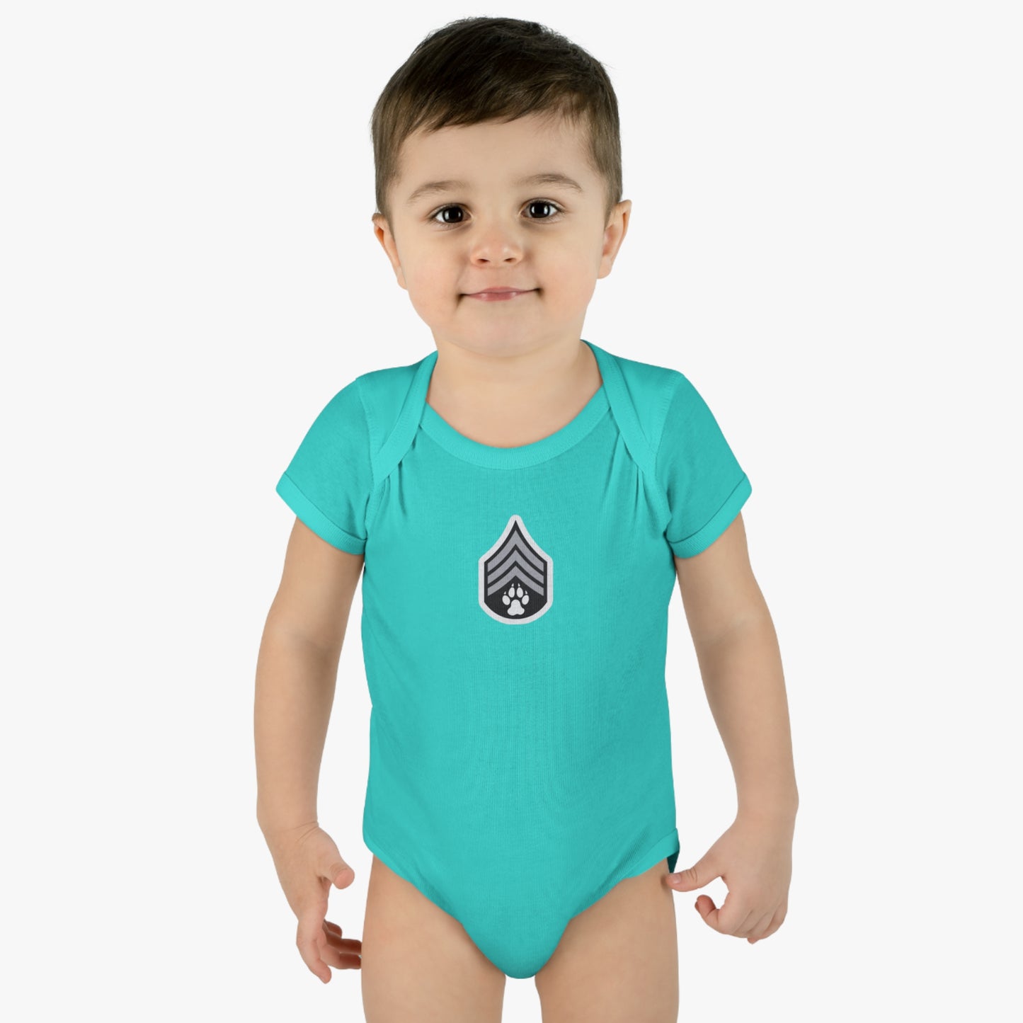 Dog Army Brands -Infant Baby Rib Bodysuit