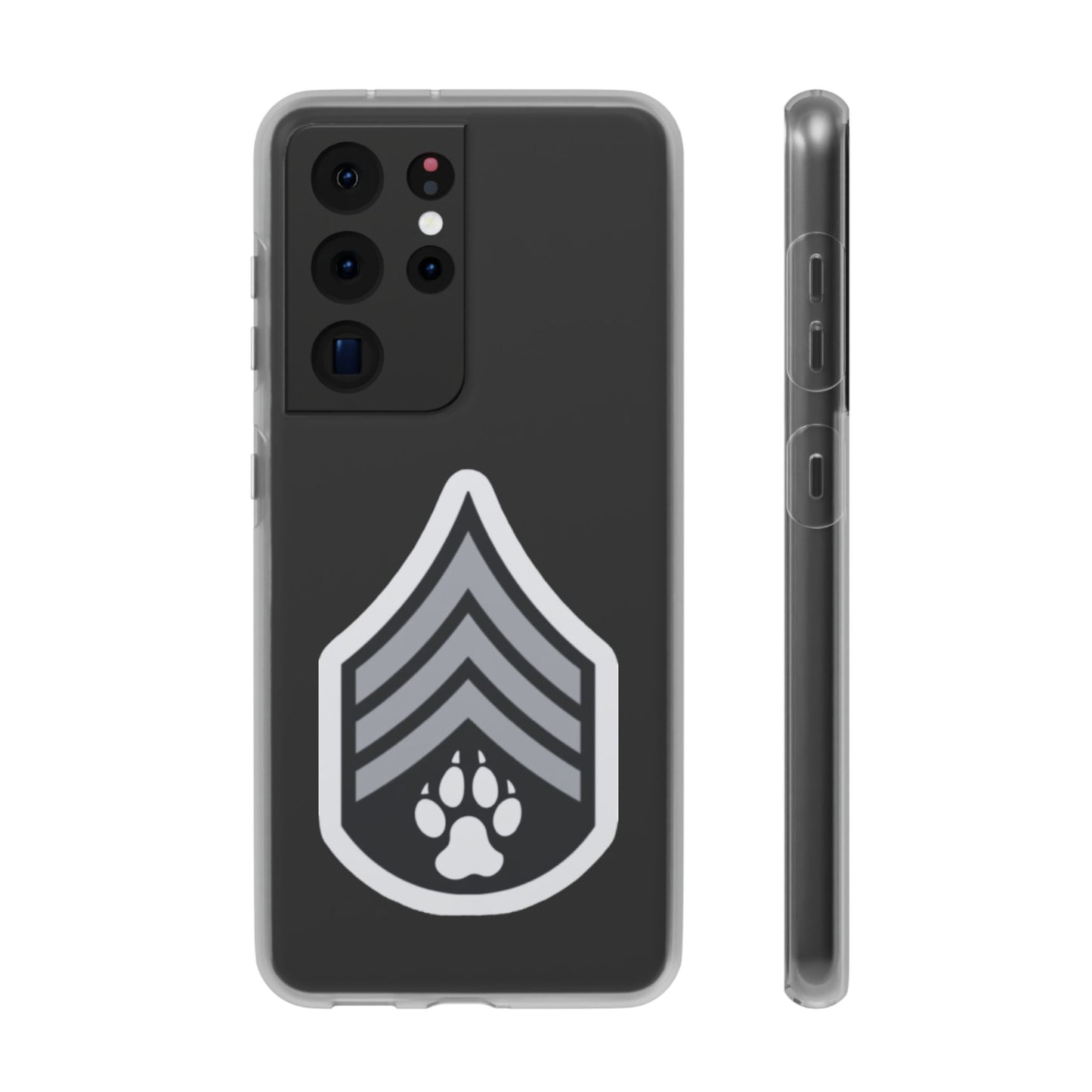 Dog Army Flexi Cases For Iphone and Samsung