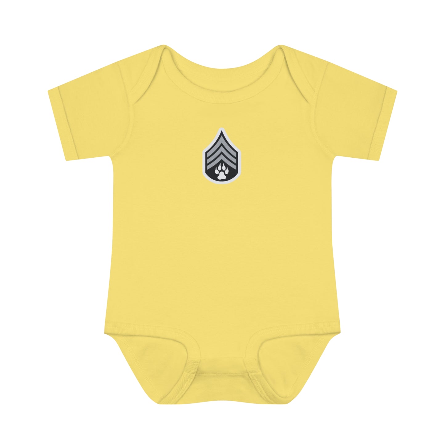 Dog Army Brands -Infant Baby Rib Bodysuit