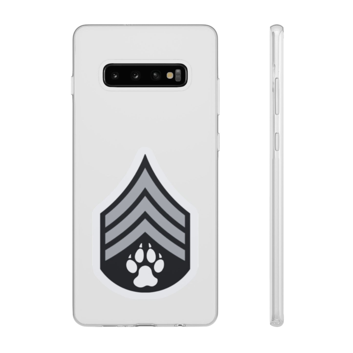 Dog Army Flexi Cases For Iphone and Samsung