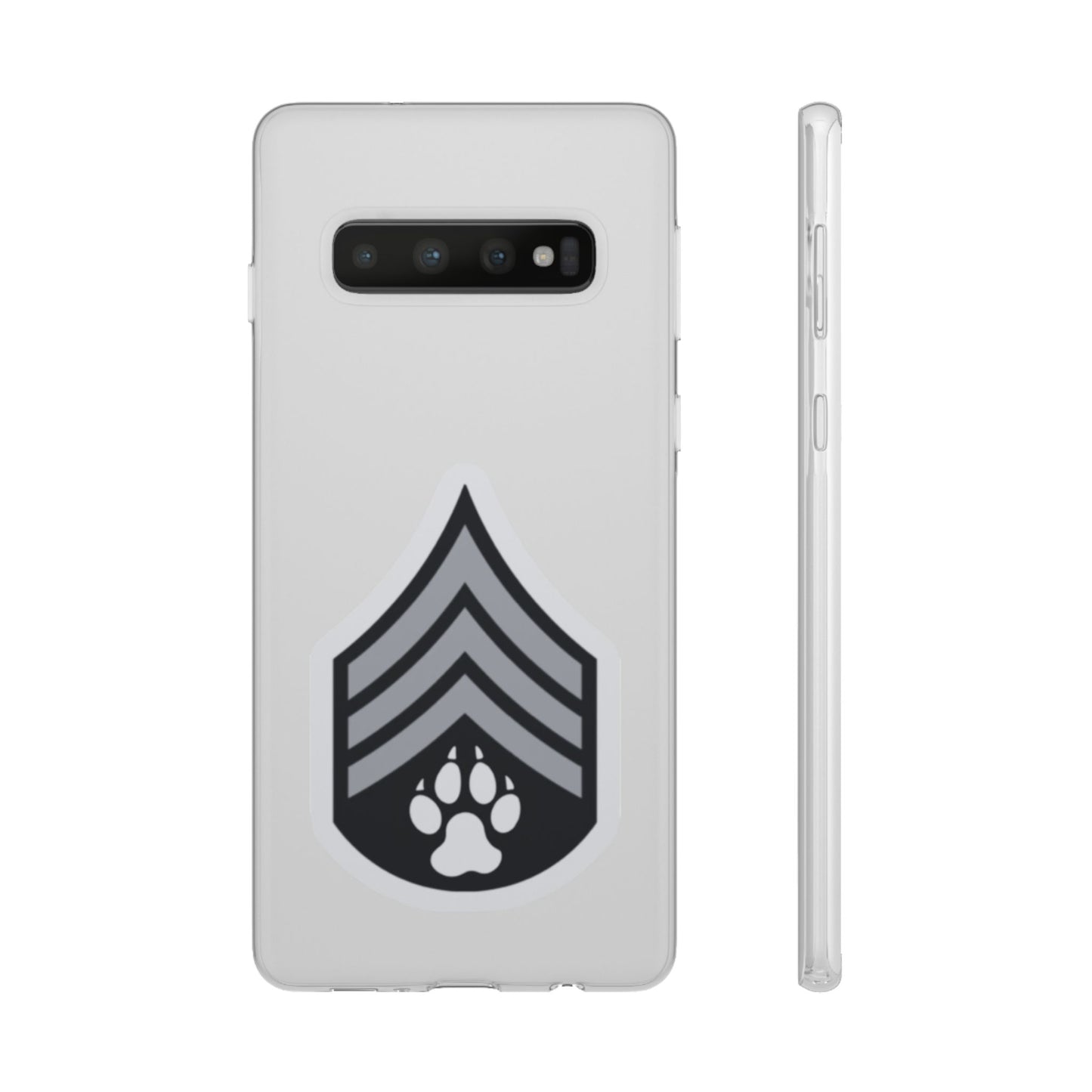 Dog Army Flexi Cases For Iphone and Samsung