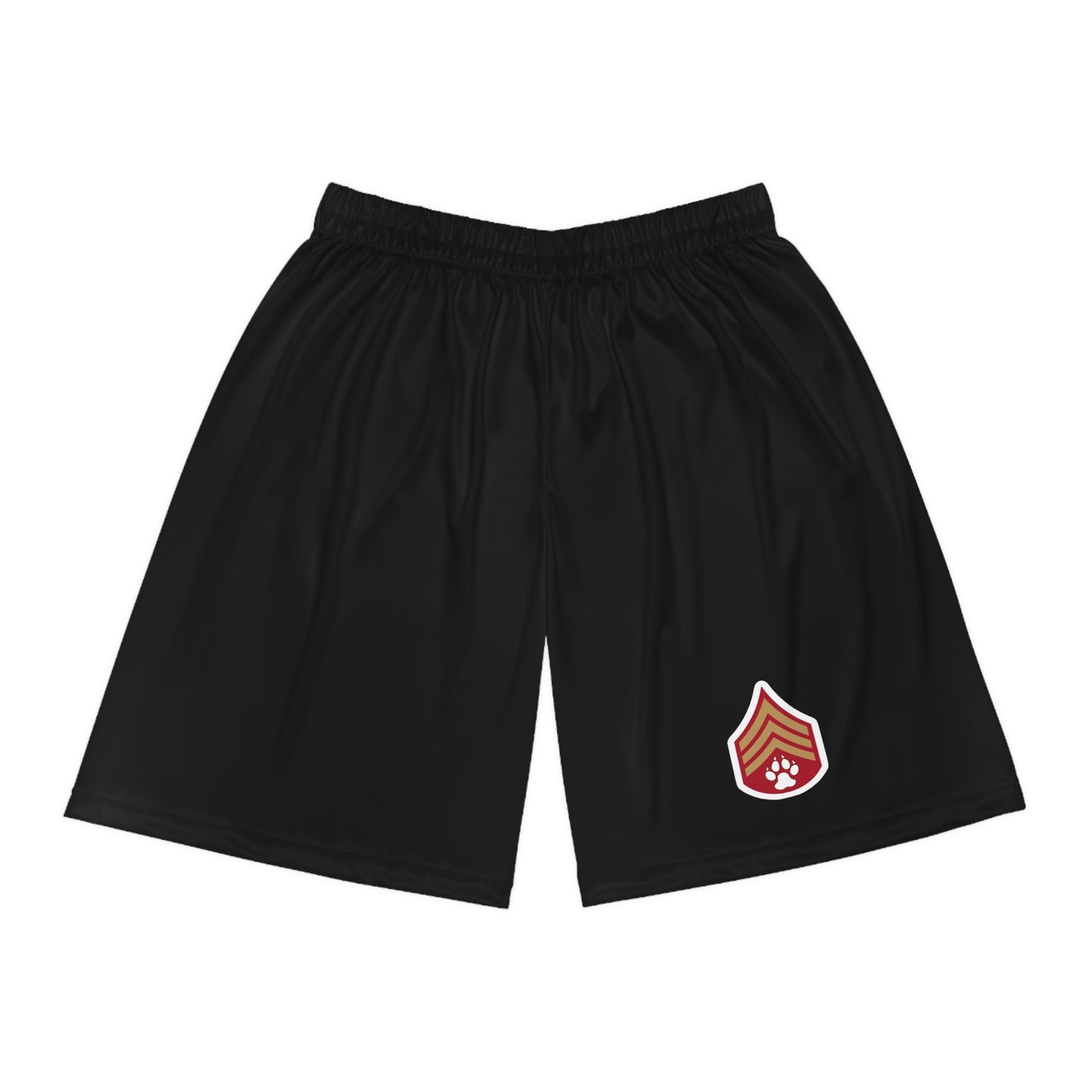 Dog Army Basketball Shorts (AOP)