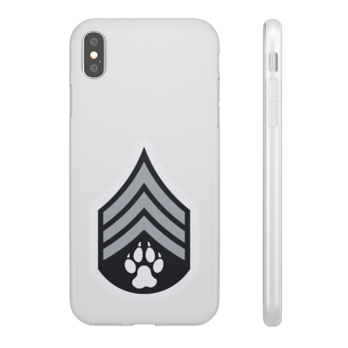 Dog Army Flexi Cases For Iphone and Samsung