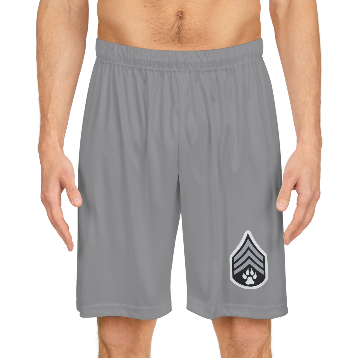 Dog Army Basketball Shorts (AOP)