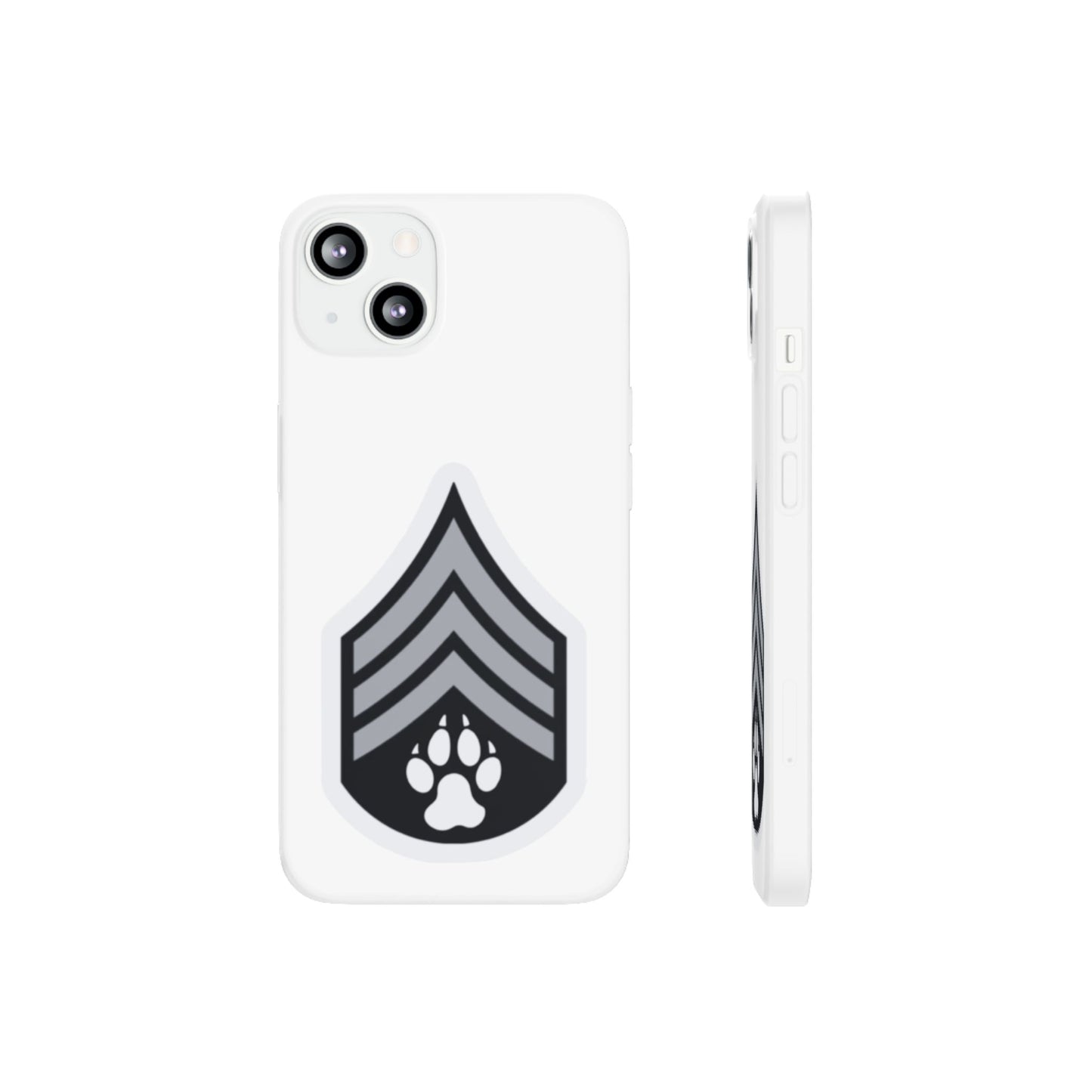 Dog Army Flexi Cases For Iphone and Samsung